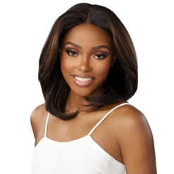 Sensationnel Dashly Salt N Pepper Synthetic Hair HD Lace Front Wig - SP LACE UNIT 3