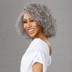 Sensationnel Dashly Salt N Pepper Synthetic Hair HD Lace Front Wig - SP LACE UNIT 8 -Wigs Online Shop sensationnel synthetic hair dashly salt n pepper hd lace front wig sp lace unit 8 2