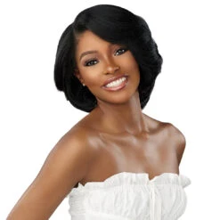 Sensationnel Dashly Salt N Pepper Synthetic Hair HD Lace Front Wig - SP LACE UNIT 9