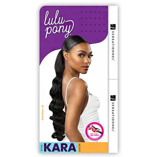 Sensationnel Synthetic Hair Ponytail Lulu Pony - KARA 3 Sensationnel Synthetic Hair Ponytail Lulu Pony - KARA - Image 3