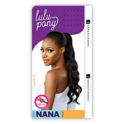 Sensationnel Synthetic Hair Ponytail Lulu Pony - NANA -Wigs Online Shop sensationnel synthetic hair ponytail lulu pony nana 4