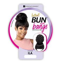 Sensationnel Synthetic Instant Bun With Bangs - ILA 9 Sensationnel Synthetic Instant Bun With Bangs - ILA -Wigs Online Shop sensationnel synthetic instant bun with bangs ila 4