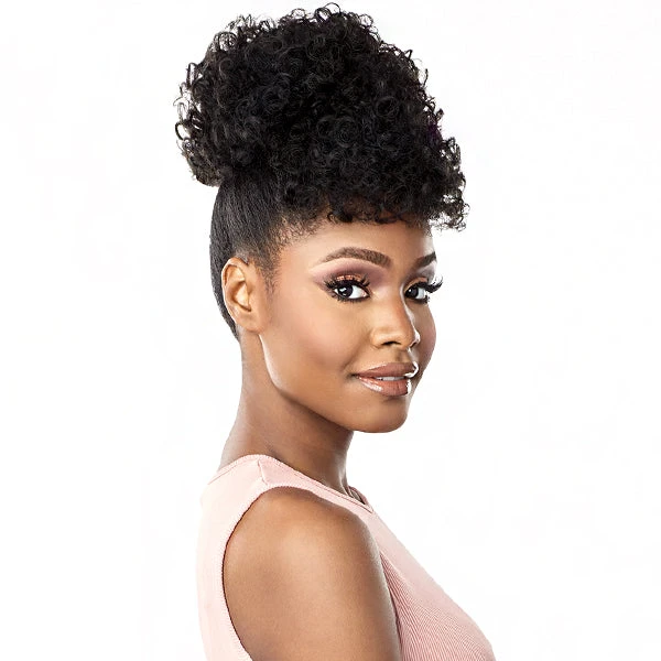 Sensationnel Synthetic Instant Bun With Bangs - JANA 1 Sensationnel Synthetic Instant Bun With Bangs - JANA