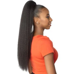 Sensationnel Synthetic Ponytail Instant Pony - PERM YAKI 24 -Wigs Online Shop sensationnel synthetic ponytail instant pony perm yaki 24 2