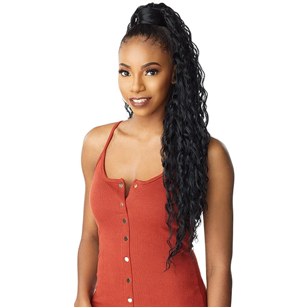 Sensationnel Synthetic Ponytail Instant Pony Wrap - RIPPLE WAVE 30 1 Sensationnel Synthetic Ponytail Instant Pony Wrap - RIPPLE WAVE 30