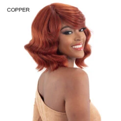 Shake N Go Legacy Human Hair Blend Wig - CHICAGO -Wigs Online Shop shake n go legacy human hair blend wig chicago 4