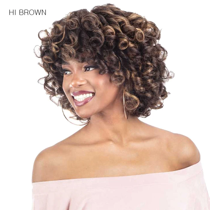 Shake N Go Natural Me Synthetic Hair Wig - FLEXI ROD CURL 4 Shake N Go Natural Me Synthetic Hair Wig - FLEXI ROD CURL - Image 4