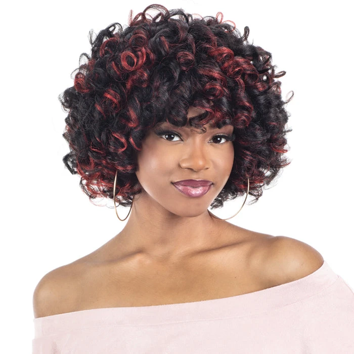 Shake N Go Natural Me Synthetic Hair Wig - FLEXI ROD CURL 1 Shake N Go Natural Me Synthetic Hair Wig - FLEXI ROD CURL
