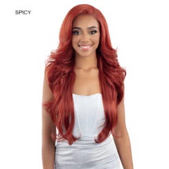 Shake N Go Snatched Synthetic Hair 13x5 Glueless HD Lace Frontal Wig - ODELIA -Wigs Online Shop shake n go snatched odelia4