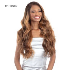 Shake N Go Snatched Synthetic Hair 13x6 Glueless HD Lace Frontal Wig - ELOWYN -Wigs Online Shop shake n go snatched synthetic hair 13x6 glueless hd lace frontal wig elowyn 2