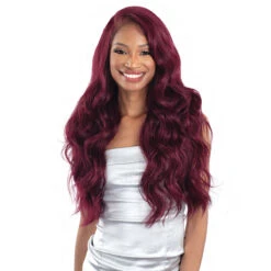 Shake N Go Snatched Synthetic Hair 13x6 Glueless HD Lace Frontal Wig - ELOWYN
