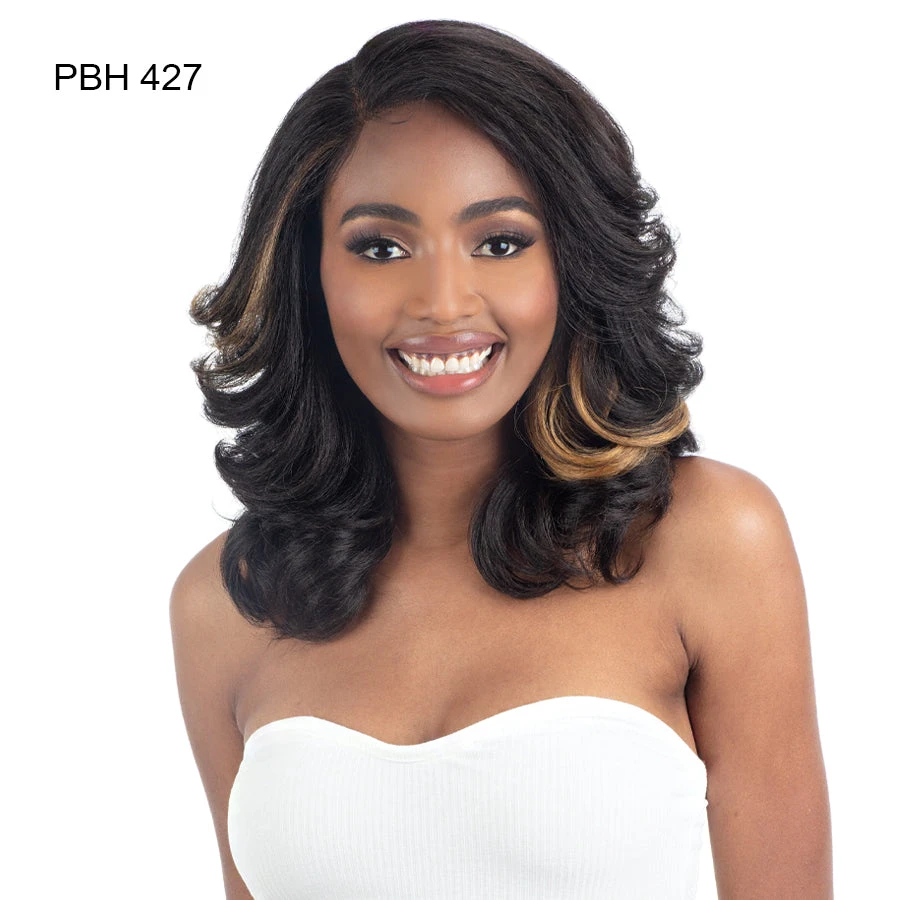 Shake N Go Snatched Synthetic Hair Glueless HD Lace Wig - ROLLER SET 4 Shake N Go Snatched Synthetic Hair Glueless HD Lace Wig - ROLLER SET - Image 4