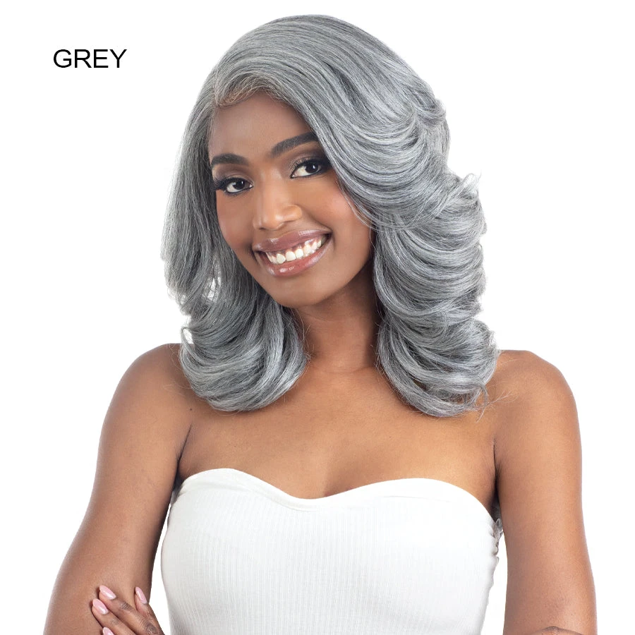 Shake N Go Snatched Synthetic Hair Glueless HD Lace Wig - ROLLER SET 5 Shake N Go Snatched Synthetic Hair Glueless HD Lace Wig - ROLLER SET - Image 5