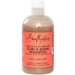 Shea Moisture Coconut & Hibiscus Curl & Shine Shampoo 12oz