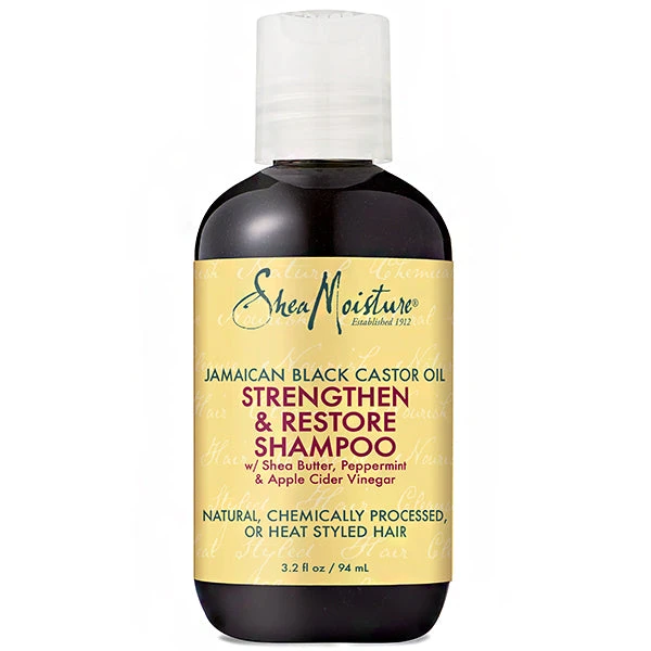 Shea Moisture Jamaican Black Castor Oil Strengthen & Restore Shampoo 3.2oz 1 Shea Moisture Jamaican Black Castor Oil Strengthen & Restore Shampoo 3.2oz
