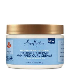 Shea Moisture Manuka Honey & Yogurt Hydrate + Repair Whipped Curl Cream 11.5oz