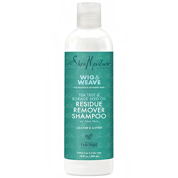 Shea Moisture Wig & Weave Tea Tree & Borage Seed Oil Residue Remover Shampoo 13oz 1 Shea Moisture Wig & Weave Tea Tree & Borage Seed Oil Residue Remover Shampoo 13oz