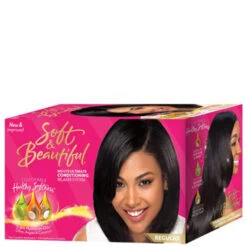 Soft & Beautiful No-Lye Conditioning Relaxer Kit - Regular