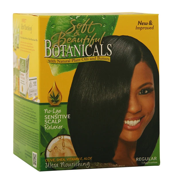 Soft & Beautiful Botanicals Ultra Nourishing No-Lye Sensitive Scalp Relaxer - Regular 1 Soft & Beautiful Botanicals Ultra Nourishing No-Lye Sensitive Scalp Relaxer - Regular