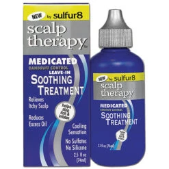 Sulfur8 Scalp Therapy Medicated Dandruff Control Soothing Treatment 2.5oz
