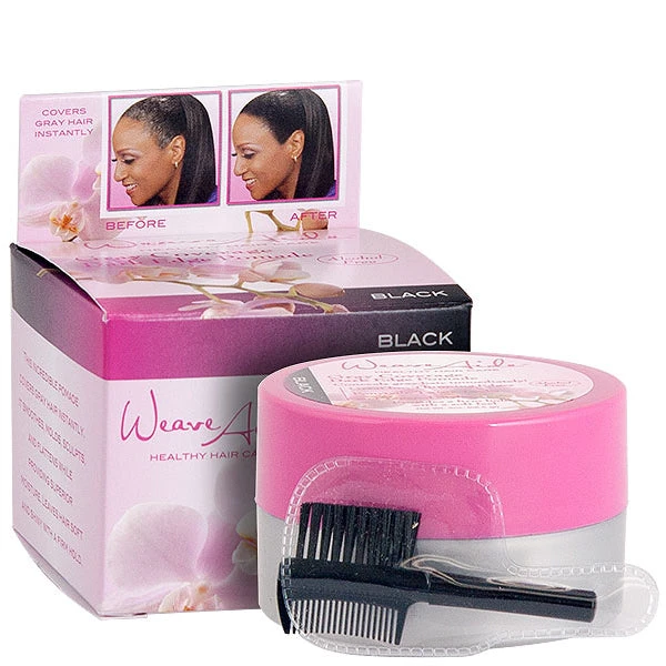 Swing It Weave Aide Gray Coverage Dark Edge Pomade - Black 2oz 1 Swing It Weave Aide Gray Coverage Dark Edge Pomade - Black 2oz