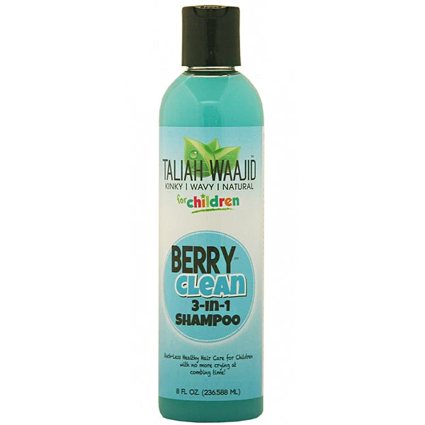 Taliah Waajid Kinky Wavy Natural Children Berry Clean 3-in-1 Shampoo 8oz 1 Taliah Waajid Kinky Wavy Natural Children Berry Clean 3-in-1 Shampoo 8oz