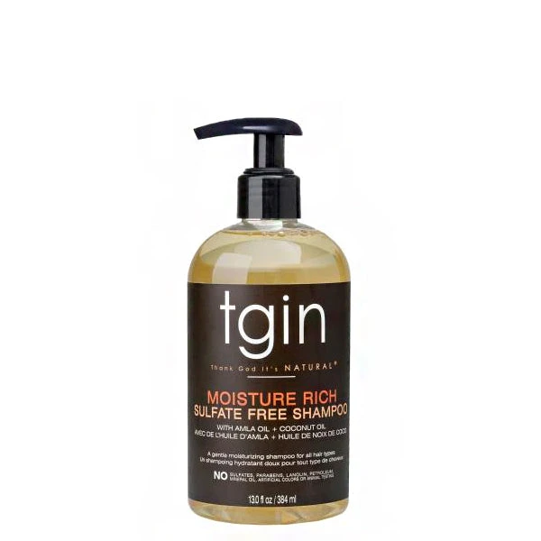 Tgin Moisture Rich Sulfate Free Shampoo 13oz 1 Tgin Moisture Rich Sulfate Free Shampoo 13oz