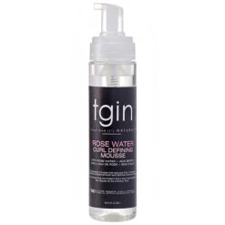 Tgin Rose Water Curl Defining Mousse 8oz