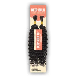 The Wig 100% Remy Human Hair Braid - DEEP BULK 18