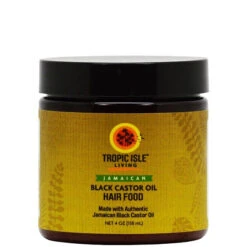 Tropic Isle Living Jamaican Black Castor Oil Hair Food 4oz