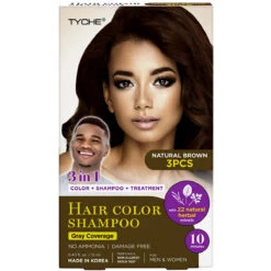 Tyche 3 In 1 Hair Color Shampoo 0.40oz X 3pcs 7 Tyche 3 In 1 Hair Color Shampoo 0.40oz X 3pcs -Wigs Online Shop tyche 3 in 1 hair color shampoo 0 40oz x 3pcs 3
