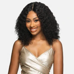 Vivica A Fox 100% Brazilian Natural Remy Human Hair Wet & Wavy Lace Part Wig - SUMMER