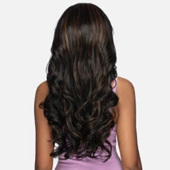 Vivica A Fox Human Hair Blend V Part Wig - V CHARM 5 Vivica A Fox Human Hair Blend V Part Wig - V CHARM -Wigs Online Shop vivica fox human hair blend v part wig v charm 2
