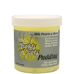 Worlds Of Curls Pudding Enhances Waves & Curls 15.2oz